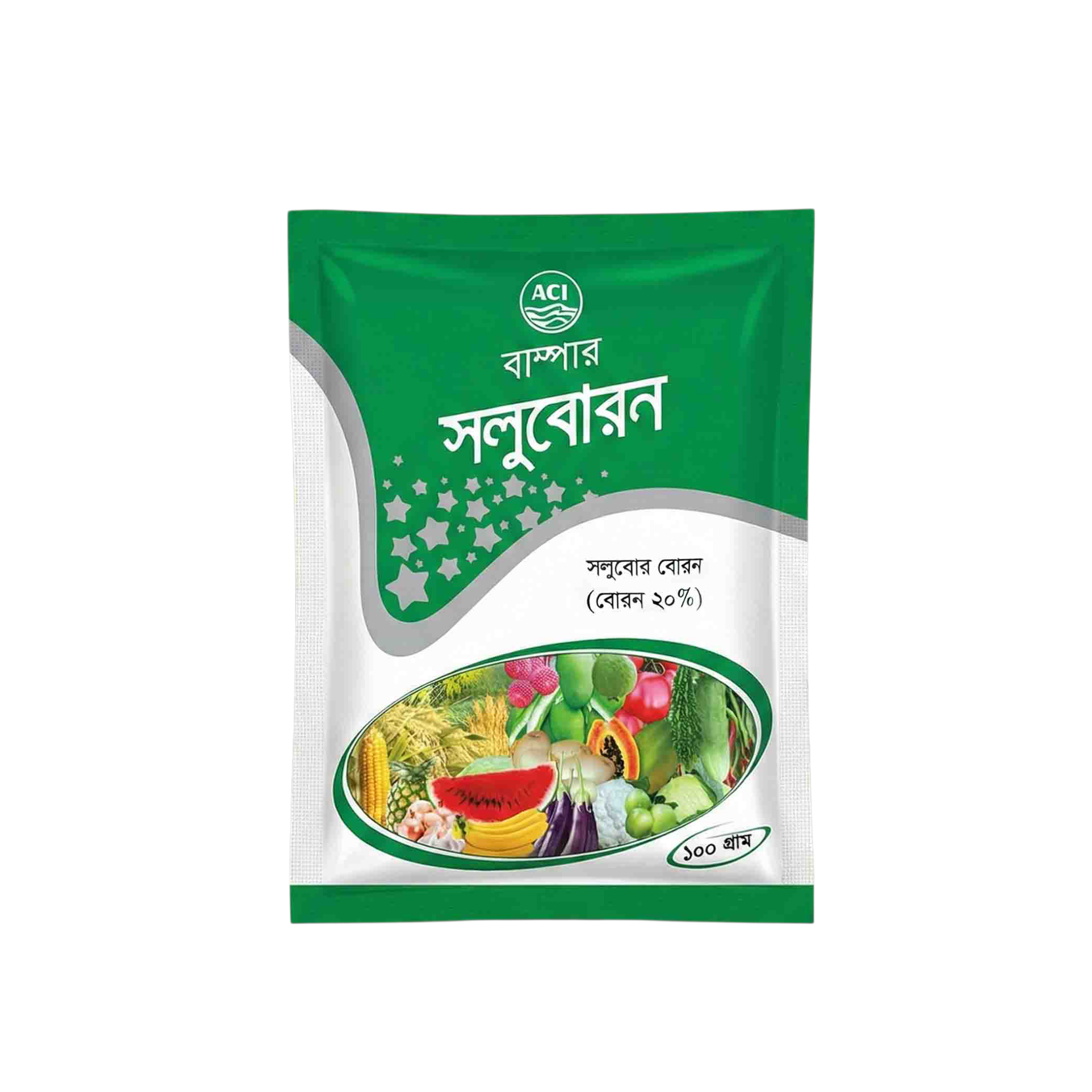 ACI Bumper Solubor Boron (সলুবর বোরন ২০%) - 100gm